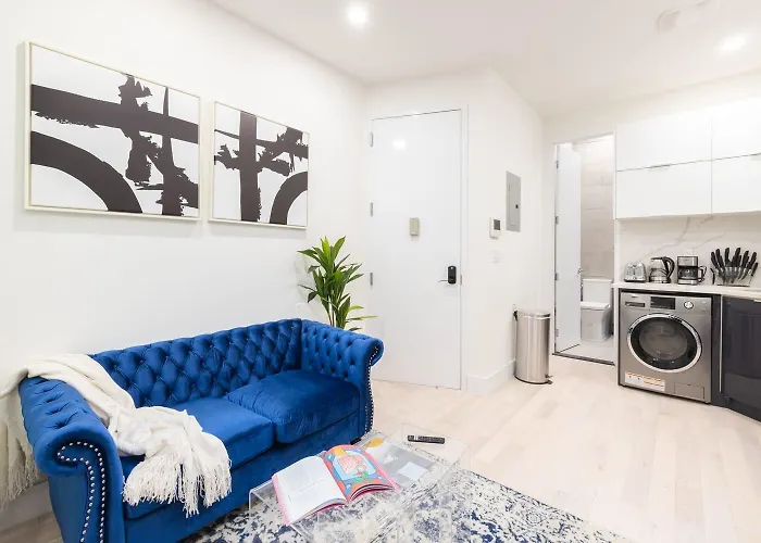 317-4C New Modern 1Br W&D Walk To Central Park