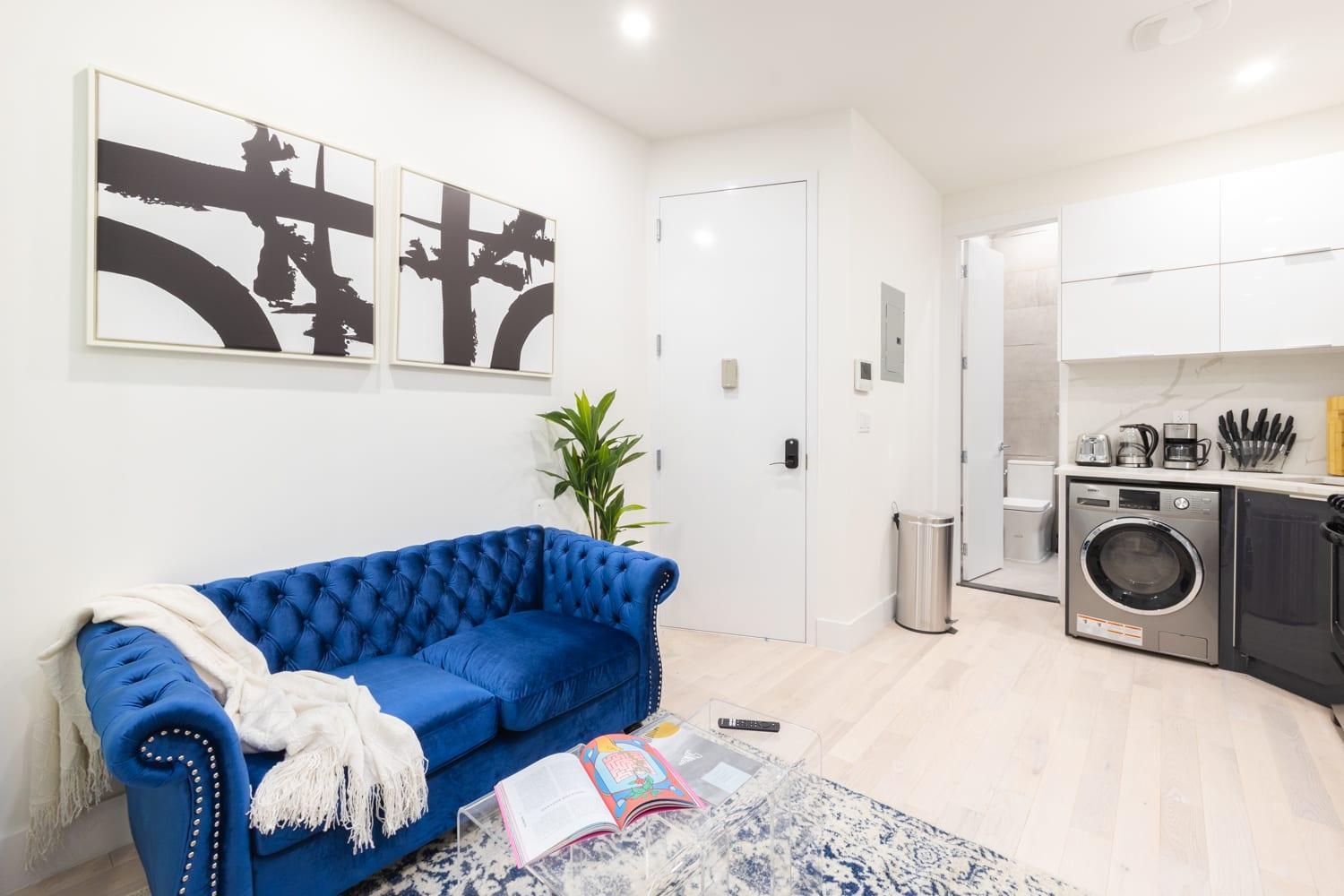 317-4c New Modern 1br W&d Walk To Park Apartment New York