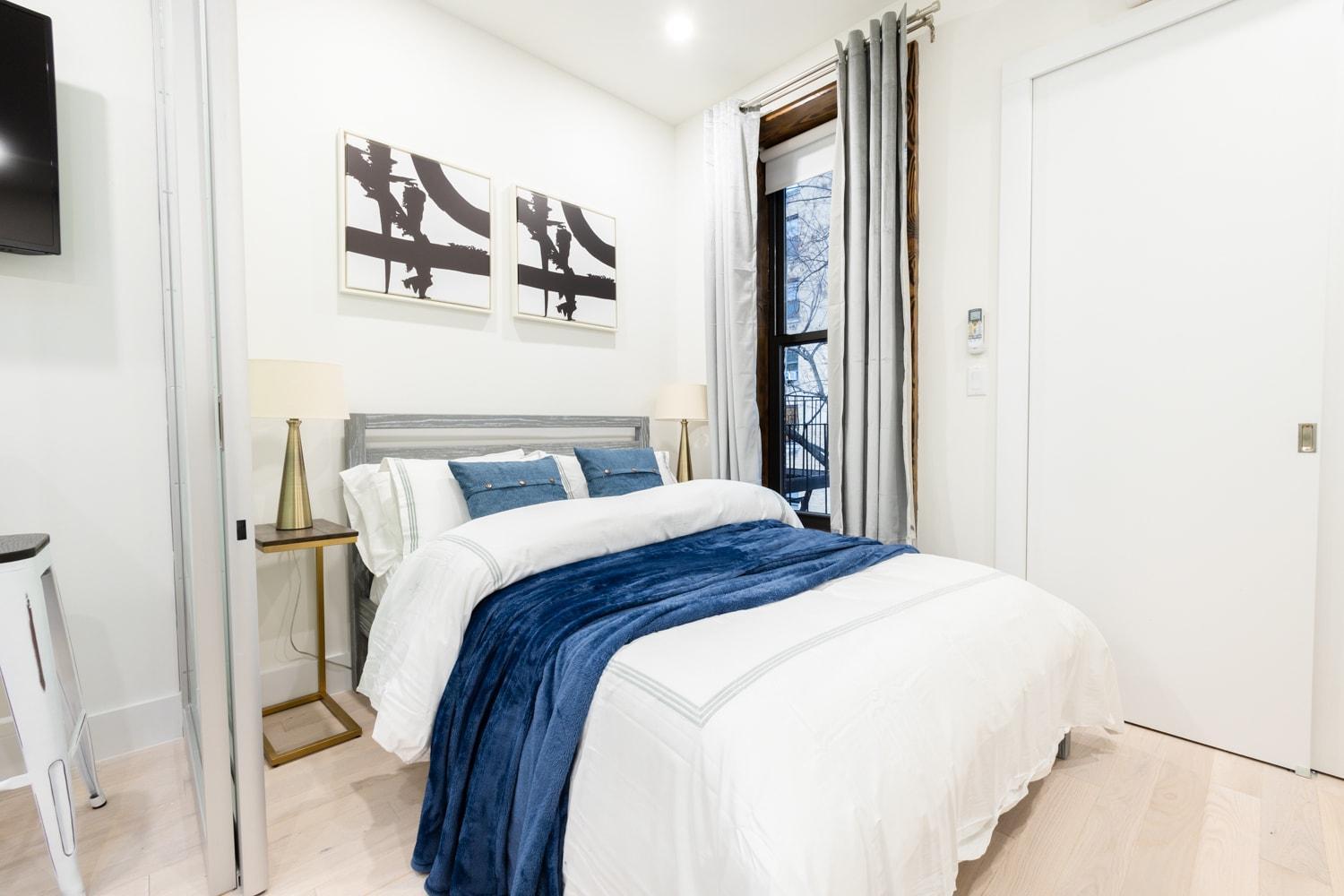 317-4c New Modern 1br W&d Walk To Park Apartment *