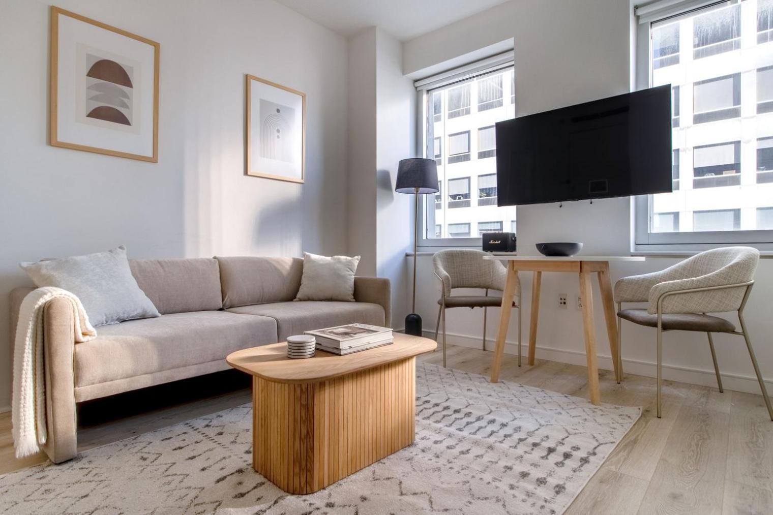 Midtown West 1br W Gym Wd Nr Bryant Park Nyc-1380 *