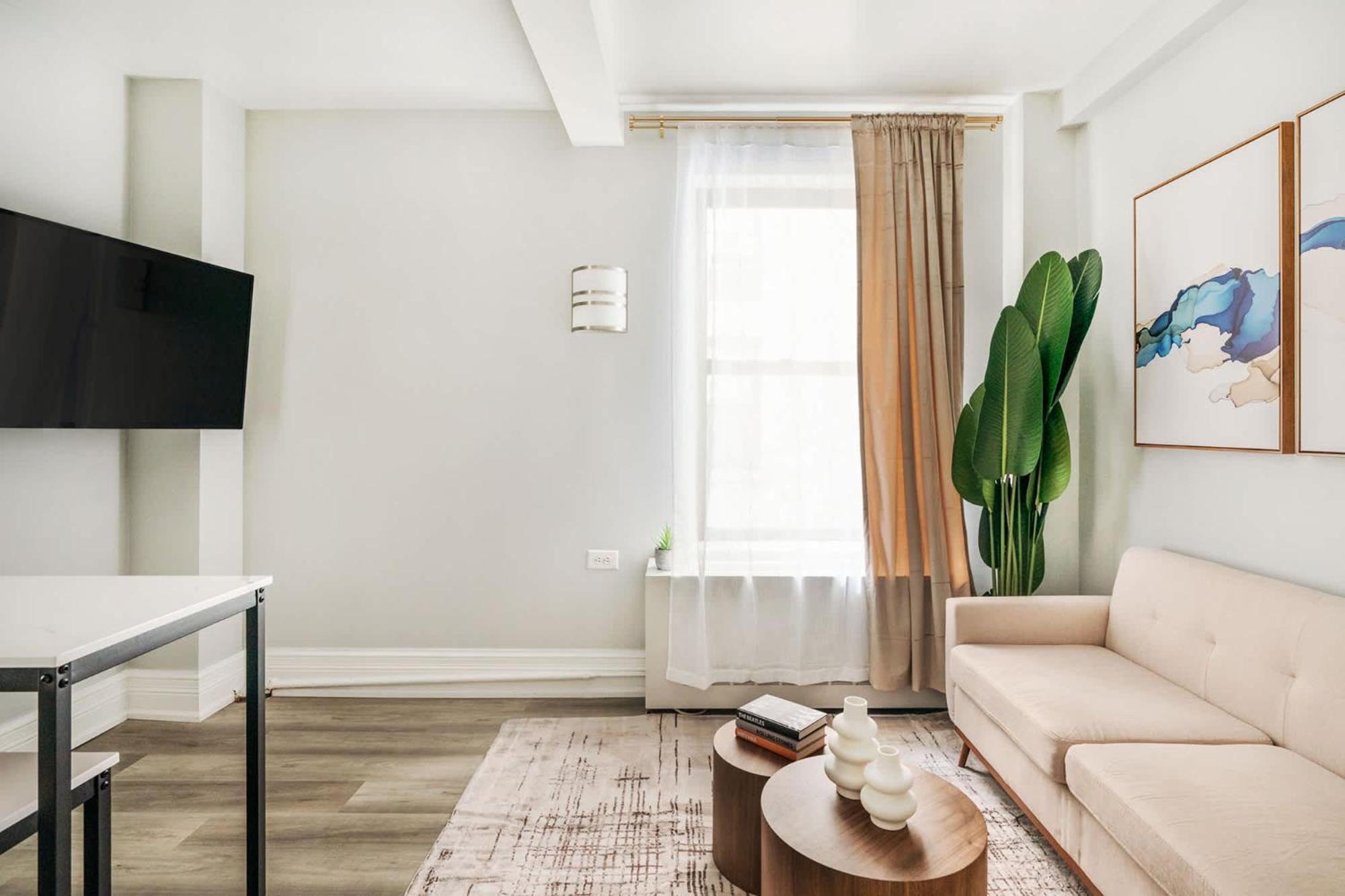 Apartamento 73-1406 New 1br 1bth Uws Doorman Gym Nova York