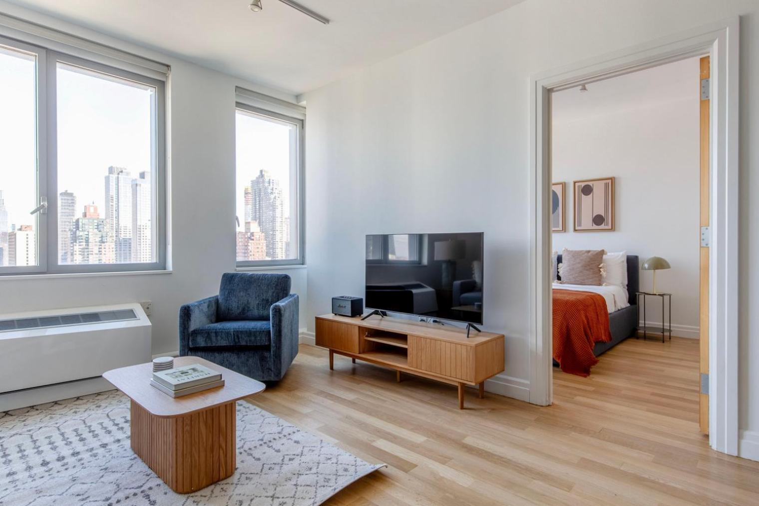 Apartamento Blueground Midtown W Gym Nr Hudson River Park Nyc-1460 *