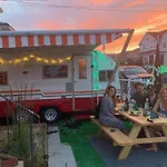 80S Surf Camper In Rockaway Beach