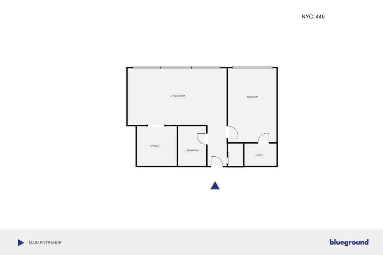 Apartamento Tribeca 1br W Doorman Gym Nr Freedom Tower Nyc-446 Nova York