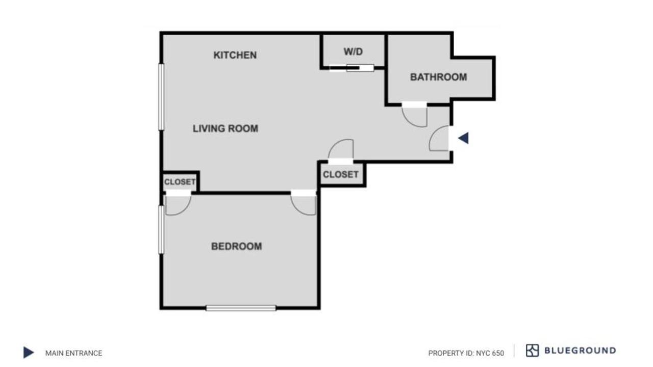 Amazing Midtown W 1br W Gym Nr Times Sq Nyc-650 * New York