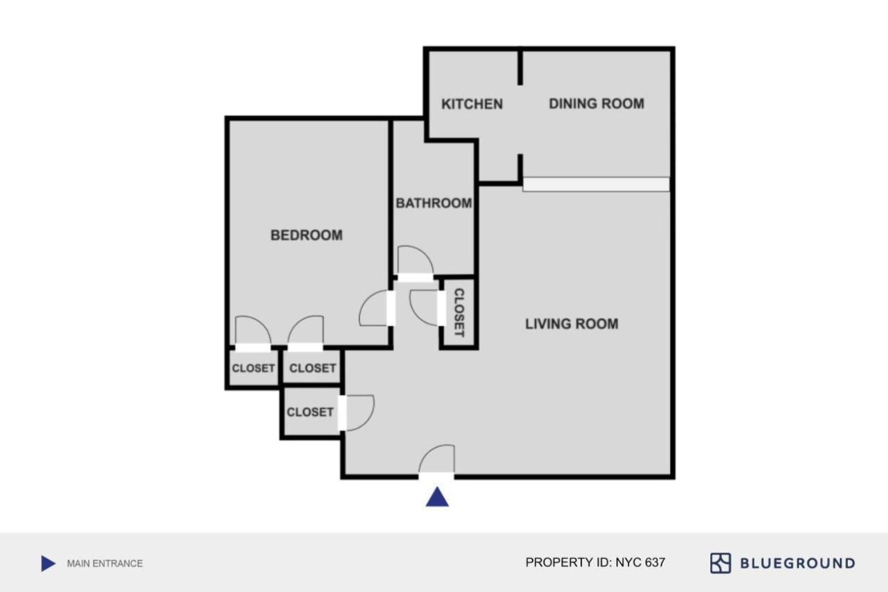 Apartment Ues 1br W Elevator Nr Bloomingdales Nyc-637 *