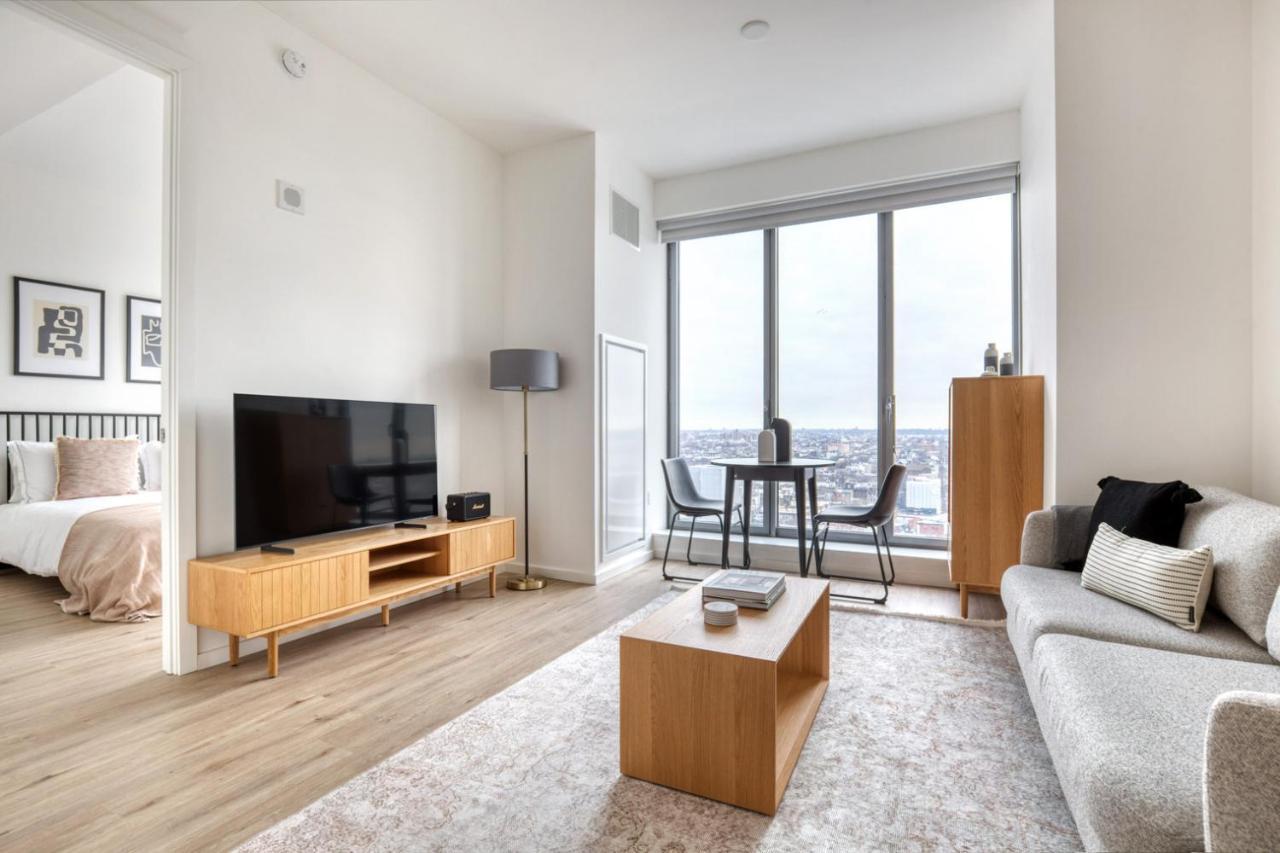 Clinton Hill 1br W Wd Gym Pool Nr Bam Nyc-973 Apartamento