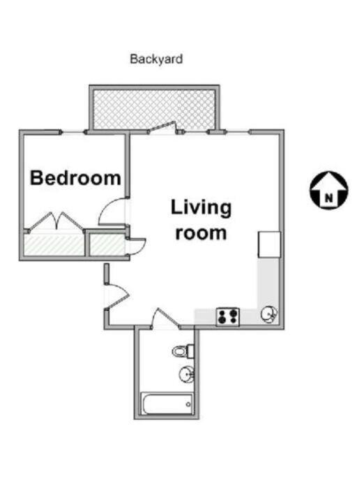 Cozy Modern Brooklyn W/ Balcony