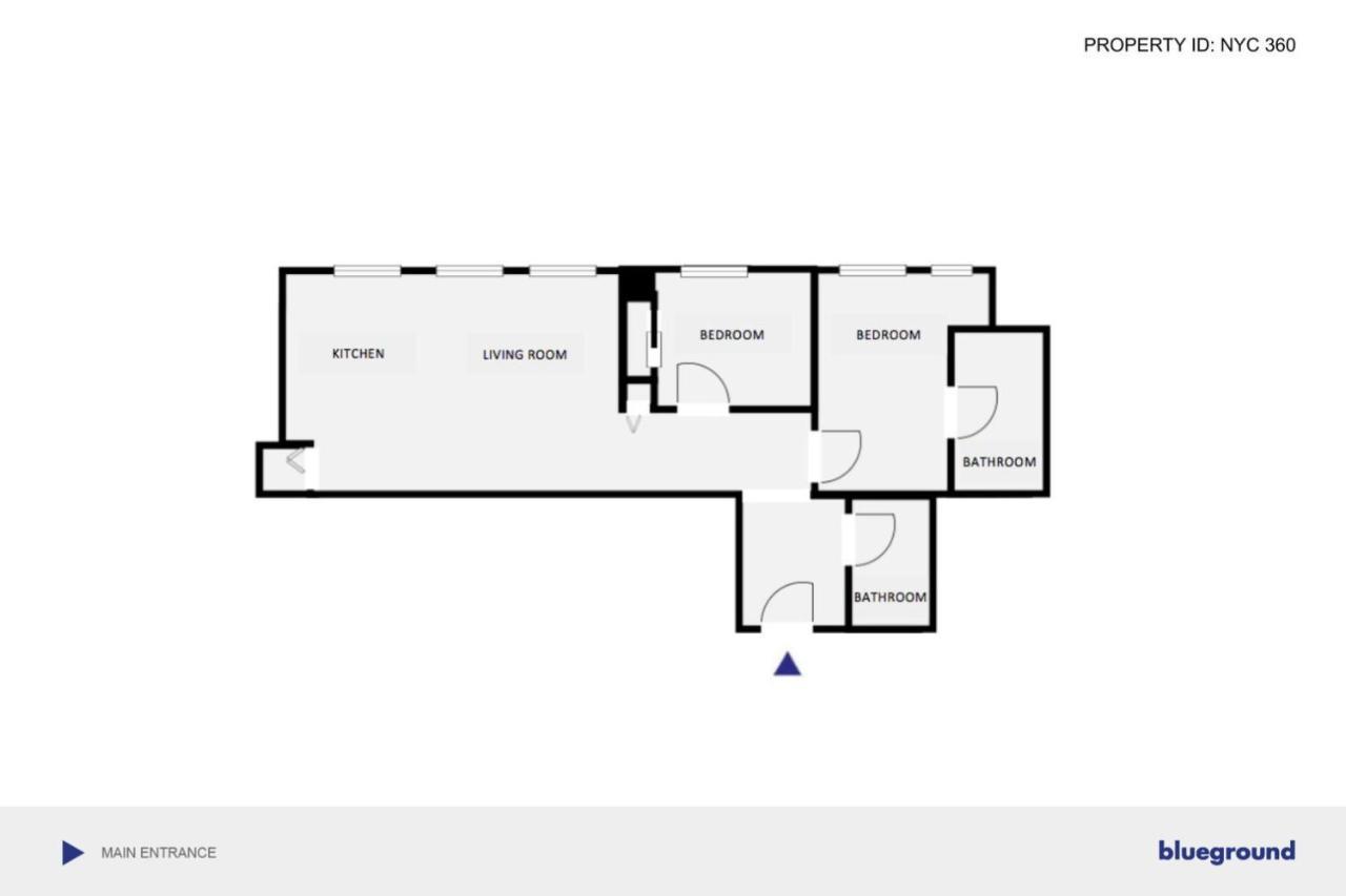 Midtown W 2br W Gym Pools Wd Doorman Nyc-360 * New York