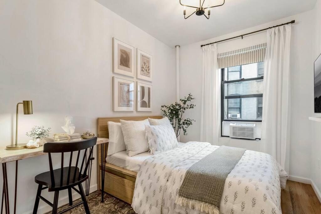 Bright Designer In Historic Harlem Apartamento *