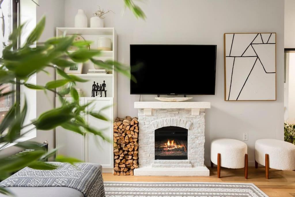 Apartamento Bright Designer In Historic Harlem Nova York
