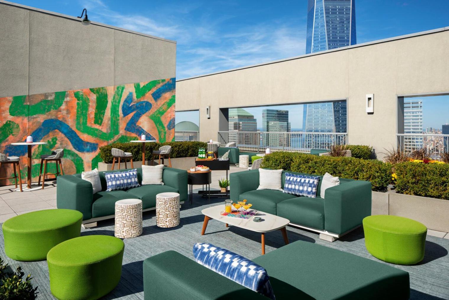 Apartamento Tribeca 1br W Doorman Gym Roof Deck Nyc-1374