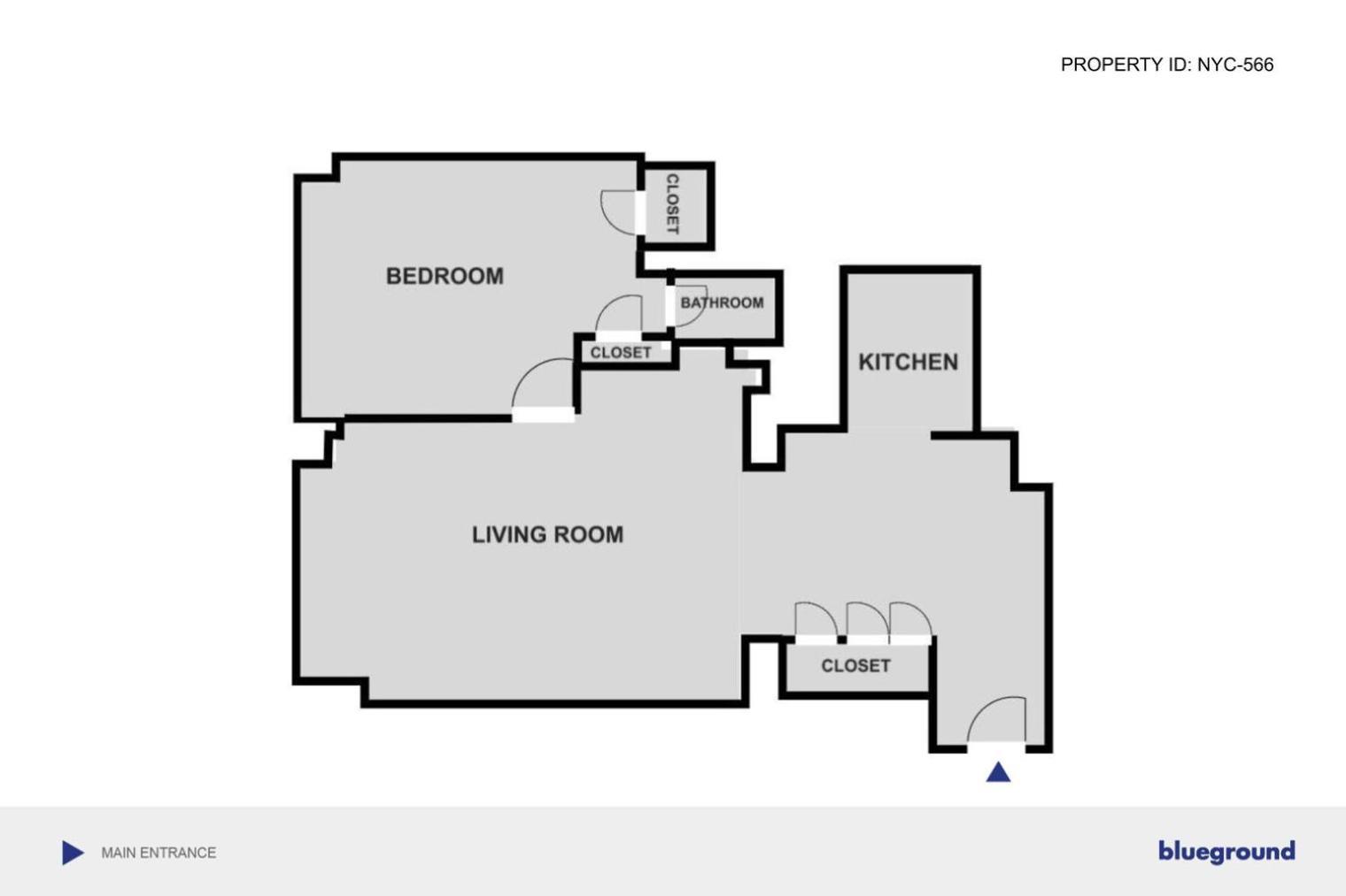 Ues 1br W Doorman Elevator Gym Nr Park Nyc-566 Apartamento