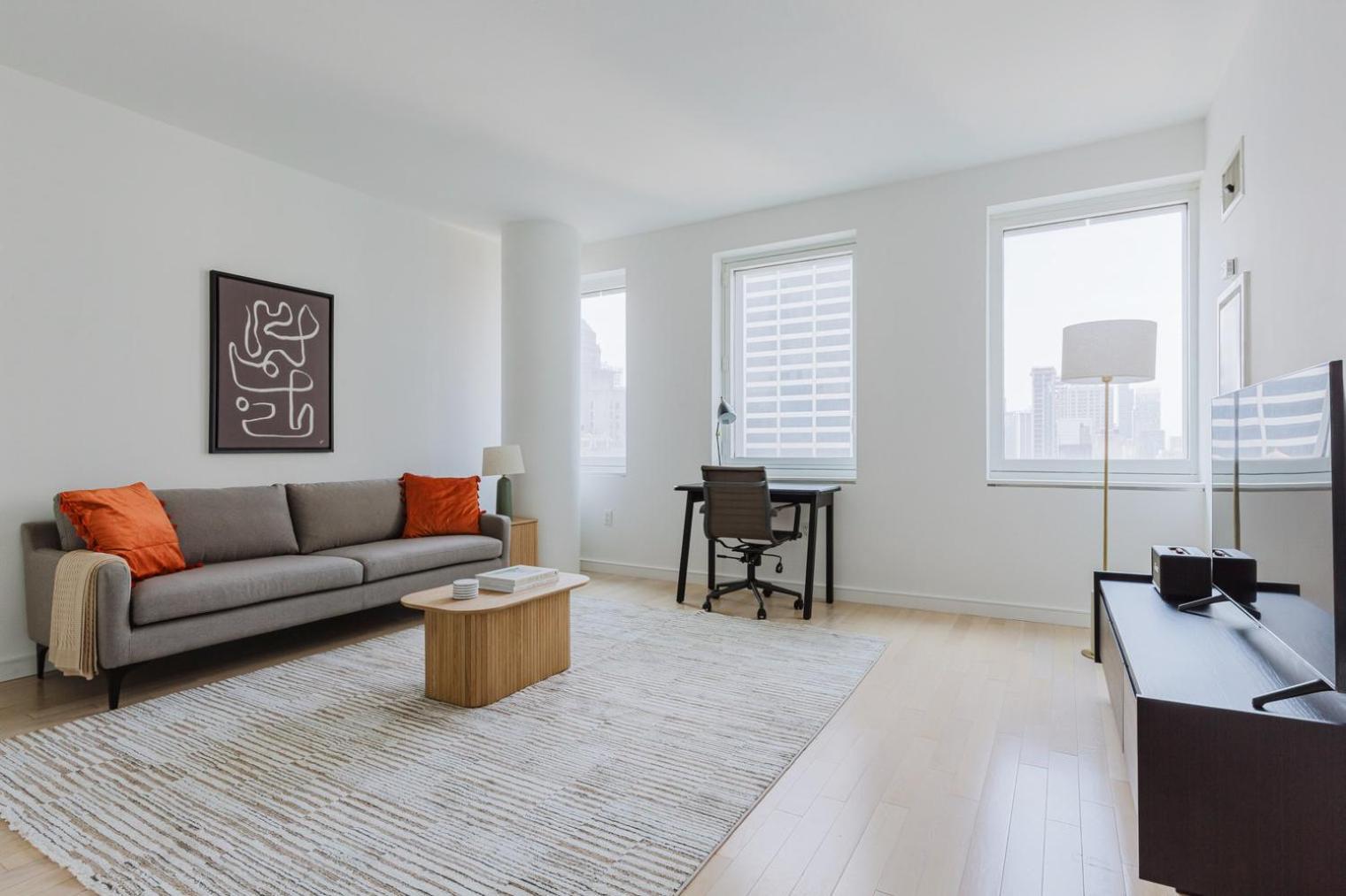 Blueground Midtown Gym Wd Ac Nr Rock Ctr Nyc-1536 Apartment New York