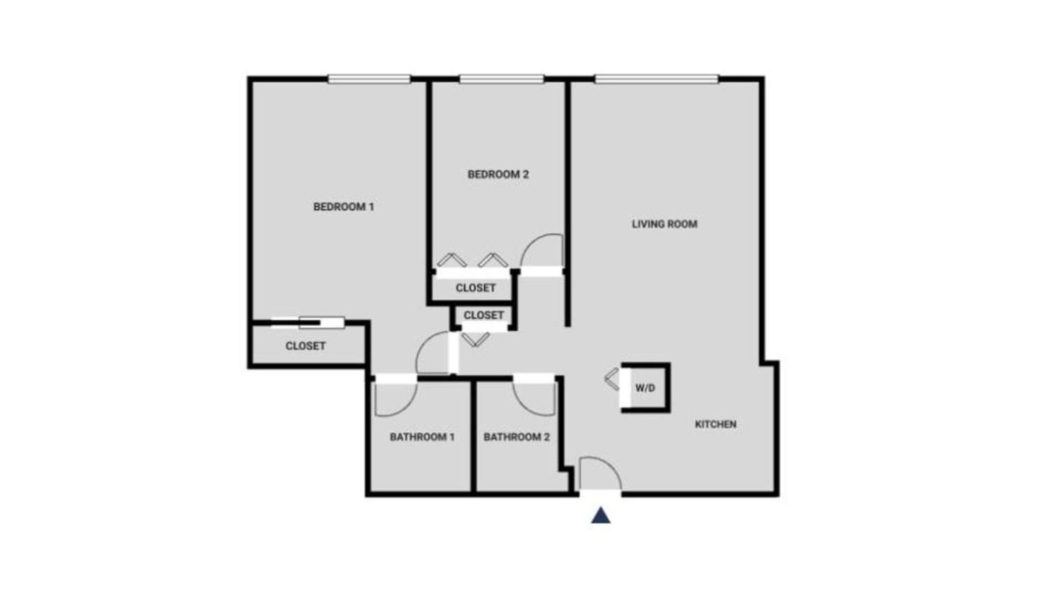 Apartment Midtown West 2br W Doorman Gym Wd Nr Times Sq Nyc-1067 New York