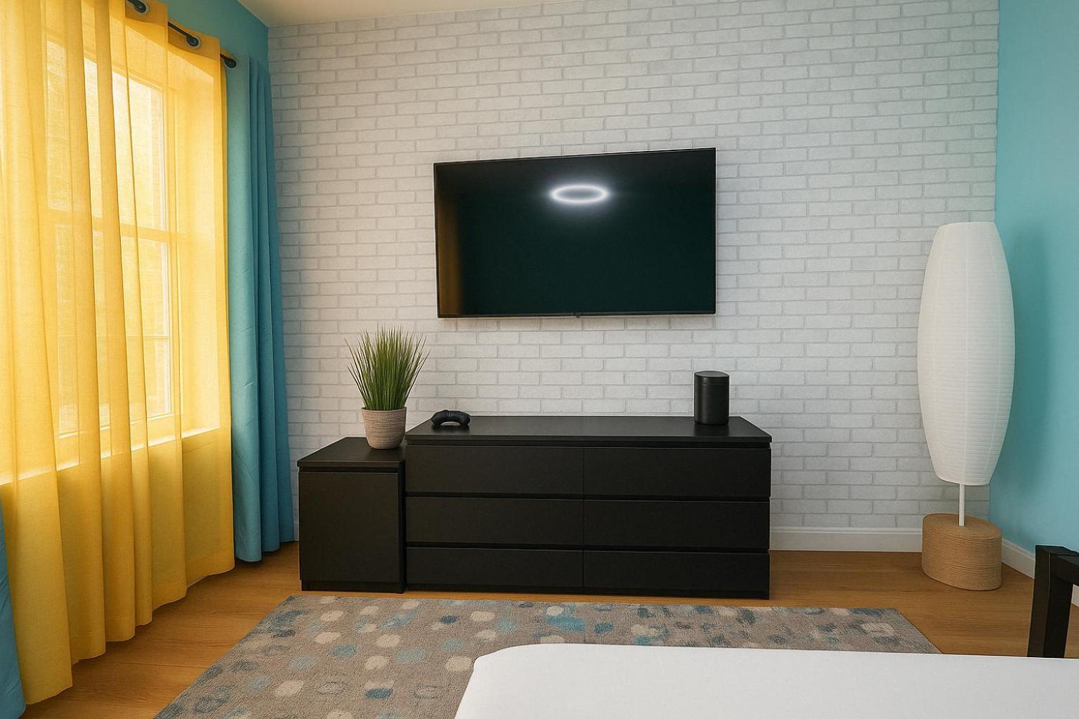 Apartment Blue Style New York
