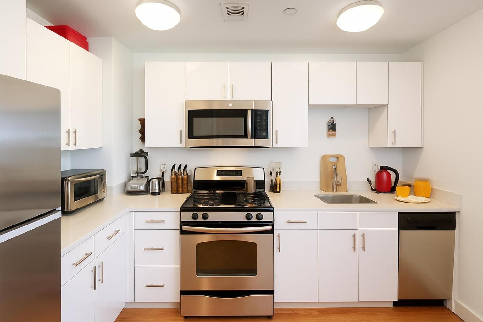 Apartment Modern Studio With Private Bathroom And Kitchen