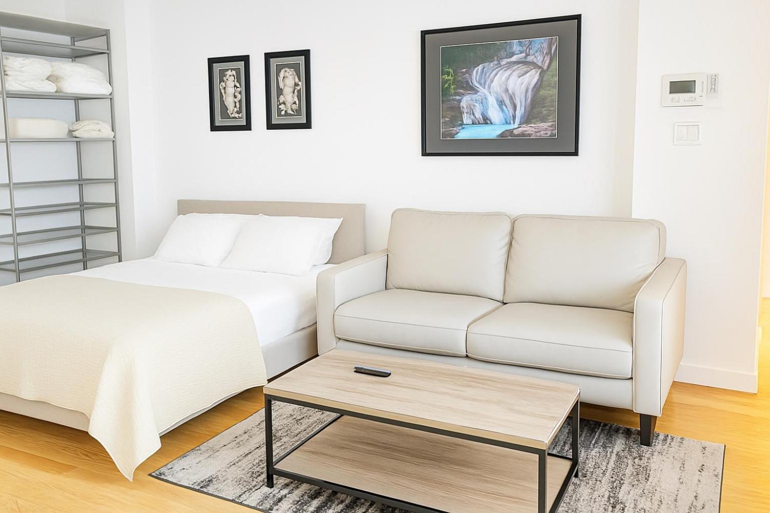 Apartment Modern Studio With Private Bathroom And Kitchen *
