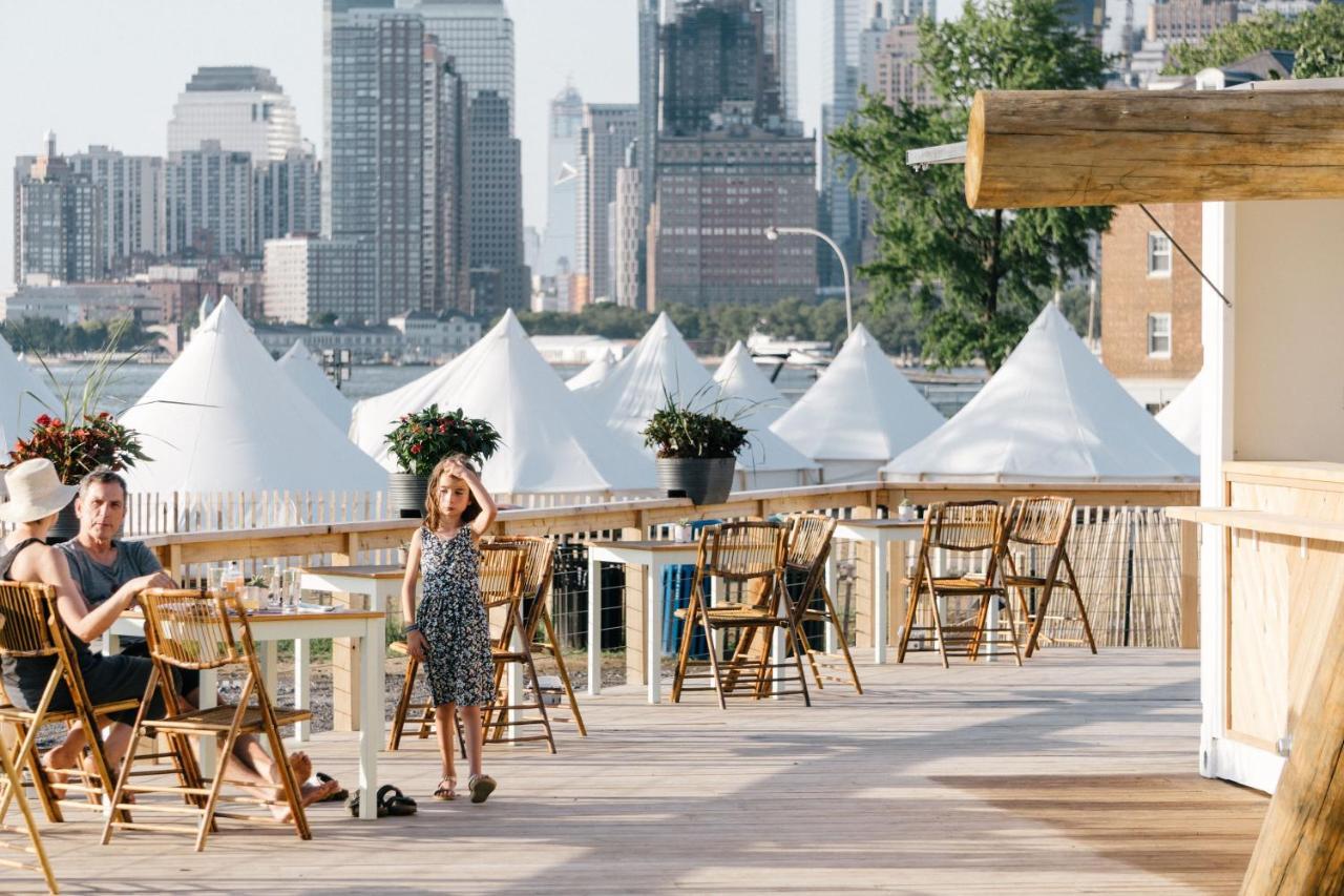 Acampamento Collective Governors Island Nova York