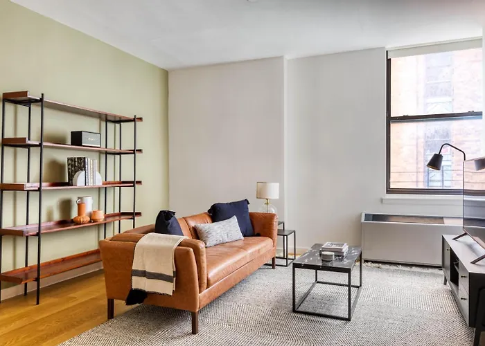 Modern Fidi 1Br W Roofdeck Gym Doorman Nyc-443
