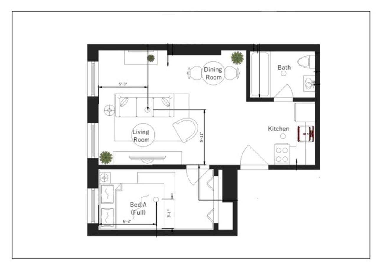 332: Hells Kitchen Apartamento Nova York