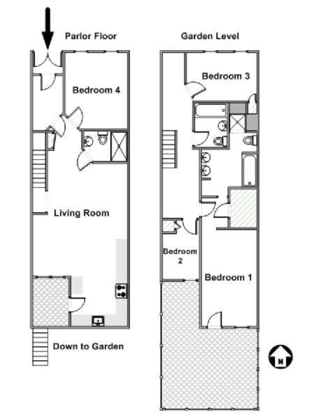 Hospedagem domiciliar 2 Bedrooms With A Private Bathroom In Lovely