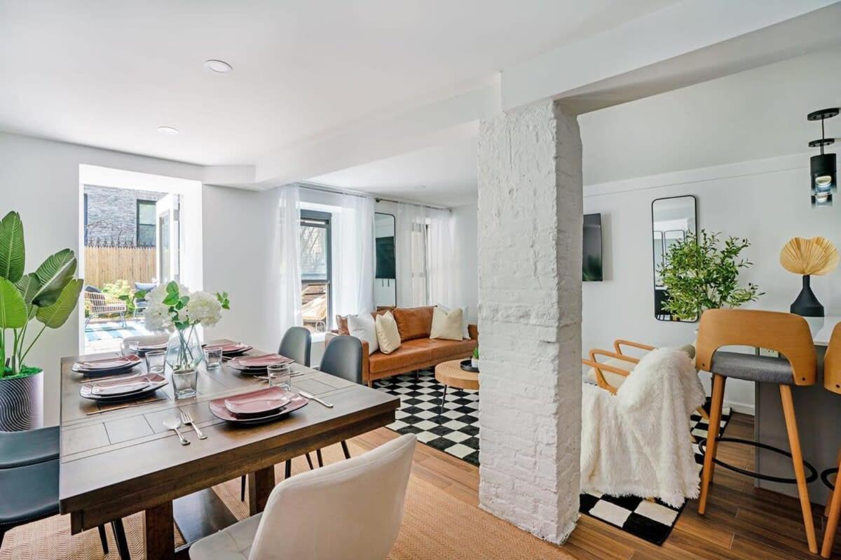 91-1d 3br 2baths Duplex With A Private Backyard Apartamento Nova York