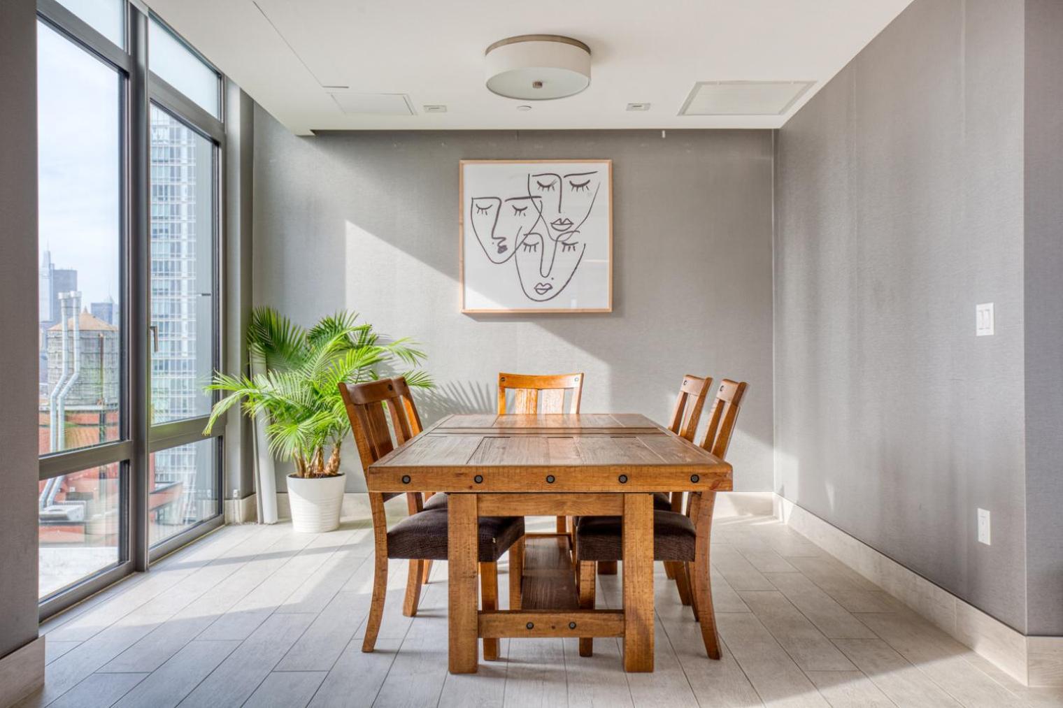 Apartment Lic 2br W Gym Dm Elevator Private Balcony Nyc-769 *