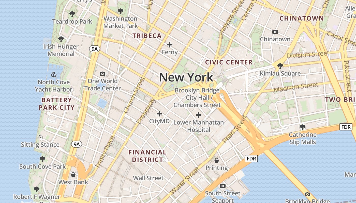 map